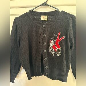 Mischief made Gothmas cardigan, excellent condition! Medium 🖤🎄